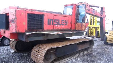 insley excavator sale|insley excavator for sale.